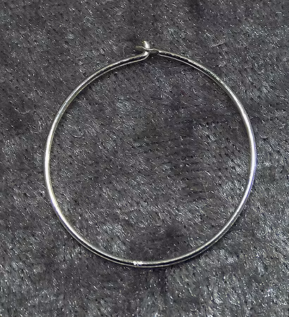 Creoler 30 mm, 925 Silver