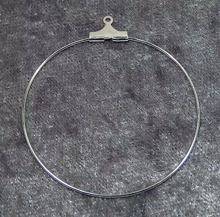 Creoler 40 mm, 925 Silver
