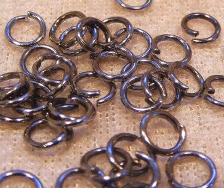 Bindringar, svart, 5x1 mm