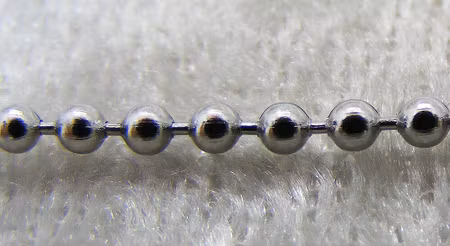 Kulkedja, rostfritt stål, 2 mm