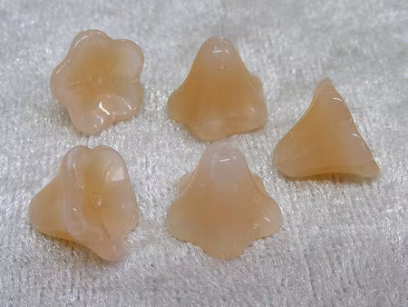 Glasblomma/Änglakjol, beige