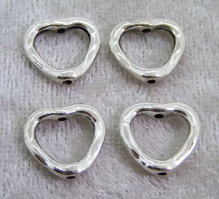 Connector/Länk/Pärlram, Antiksilver