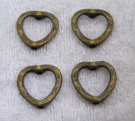 Connector/Länk/Pärlram, Antikbrons
