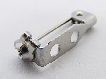 Broschnål, rostfritt stål, 17,5 mm