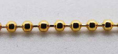 Kulkedja, guld, 1,5 mm