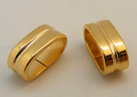 Slider, Guld, Rostfritt stål