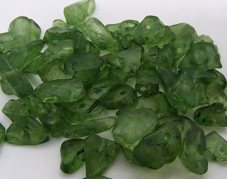 Glaschips, Mörkgrön