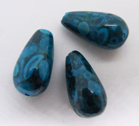 Jaspis, Droppe, Natural Leopardskin