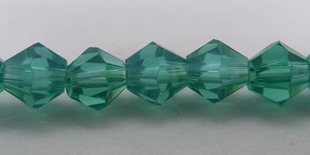 Bicone, sjögrön med AB, 6 mm