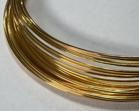 Memory wire, 55 mm, guld