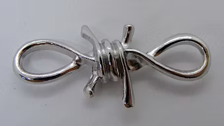 Connector/Länk, Taggtråd, Platinafärgad
