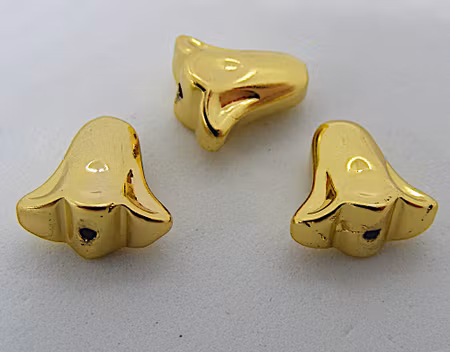 Glasblomma/Änglakjol, guld