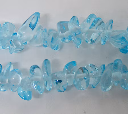 Glaschips, turkos