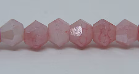 Bicone,opak rosa