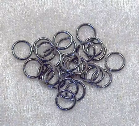 Bindringar, svart, 6x0,7mm