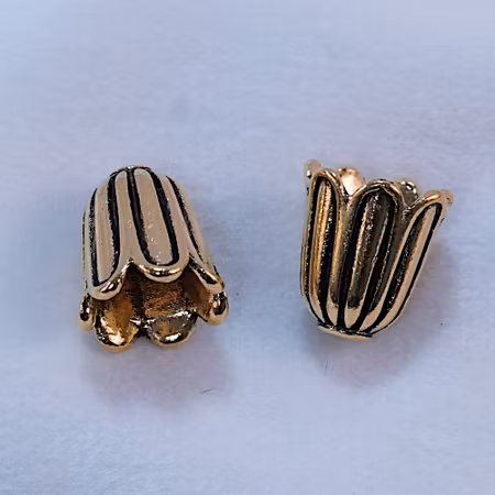 Pärlhatt/Änglakjol, antikguld