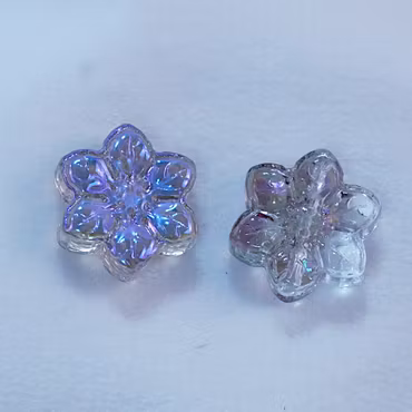 Glasblomma, violett