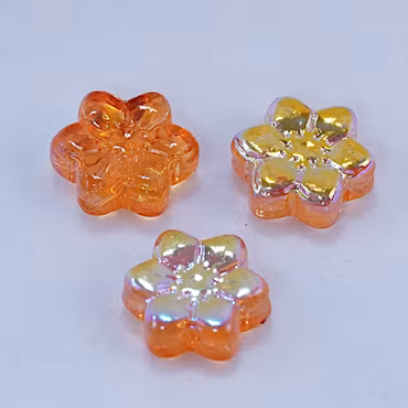 Glasblomma, orange