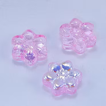 Glasblomma, rosa