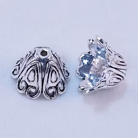 Pärlhatt/Änglakjol, antiksilver