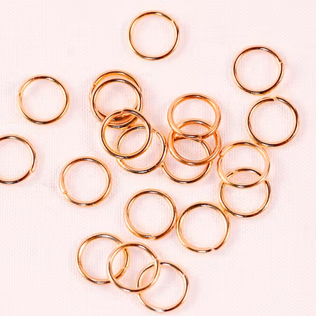 Bindring, rostfritt stål, guldfärgad