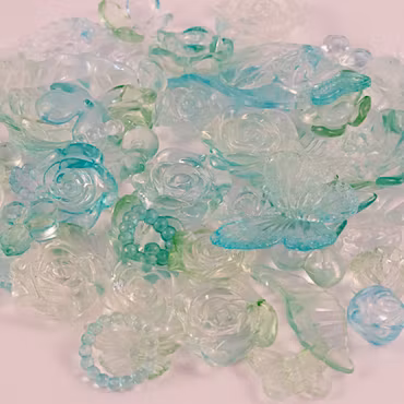 Akrylmix, aqua/turkos