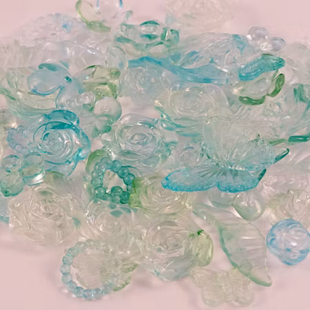 Akrylmix, aqua/turkos