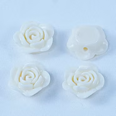Blomma/ros, akryl, flera fina färger