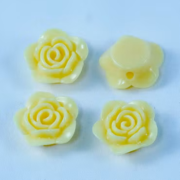 Blomma/ros, akryl, flera fina färger
