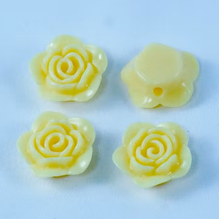 Blomma/ros, akryl, flera fina färger