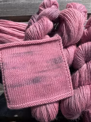 ROSA ELEFANT - 100 gram - 100% Alpakka