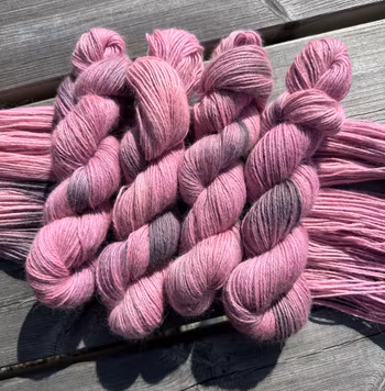 ROSA ELEFANT - 100 gram - 100% Alpakka