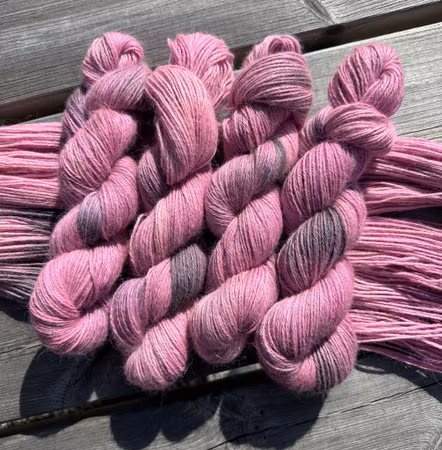 ROSA ELEFANT - 100 gram - 100% Alpakka