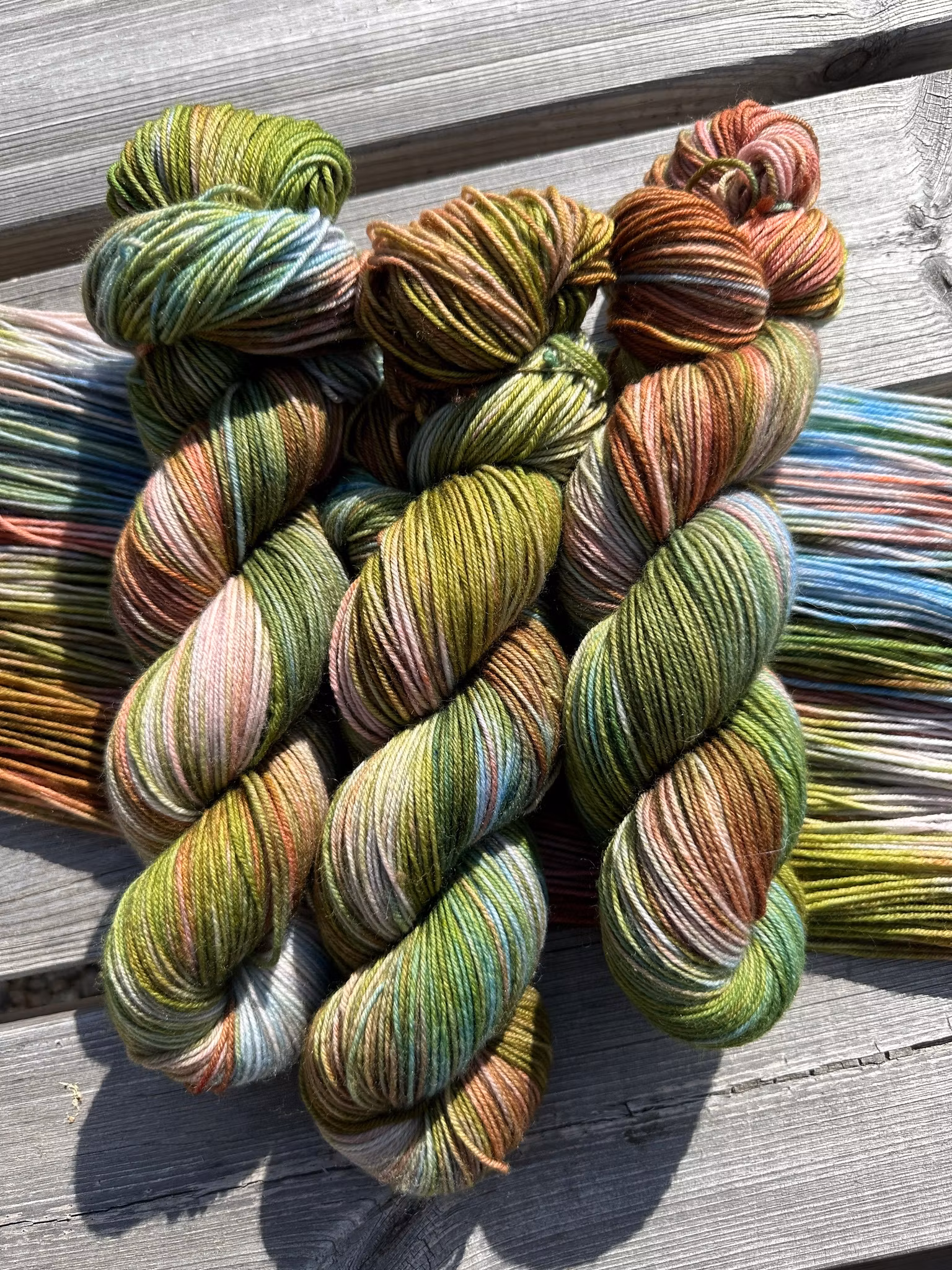 SKOGBUNN - 100 gram - 75% Merino, 25% Polyamid