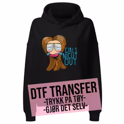 DTF Transfer Trykk: GIRLS NIGHT OUT