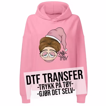 DTF Transfer Trykk: SANTA BABY