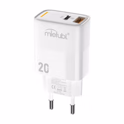 USB-C Väggladdare 20W – Snabbladdare med USB-C Port