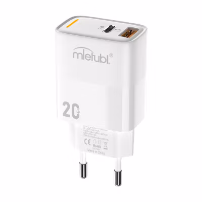 USB-C Väggladdare 20W – Snabbladdare med USB-C Port