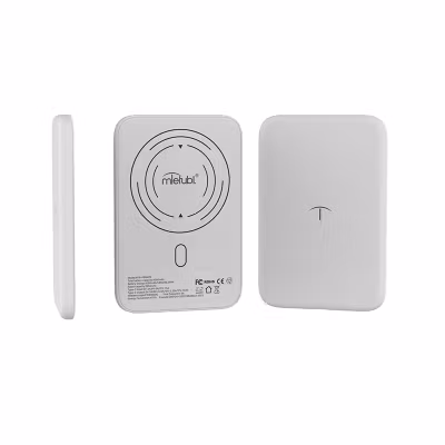 Fickvänlig magnetisk powerbank 5000mah
