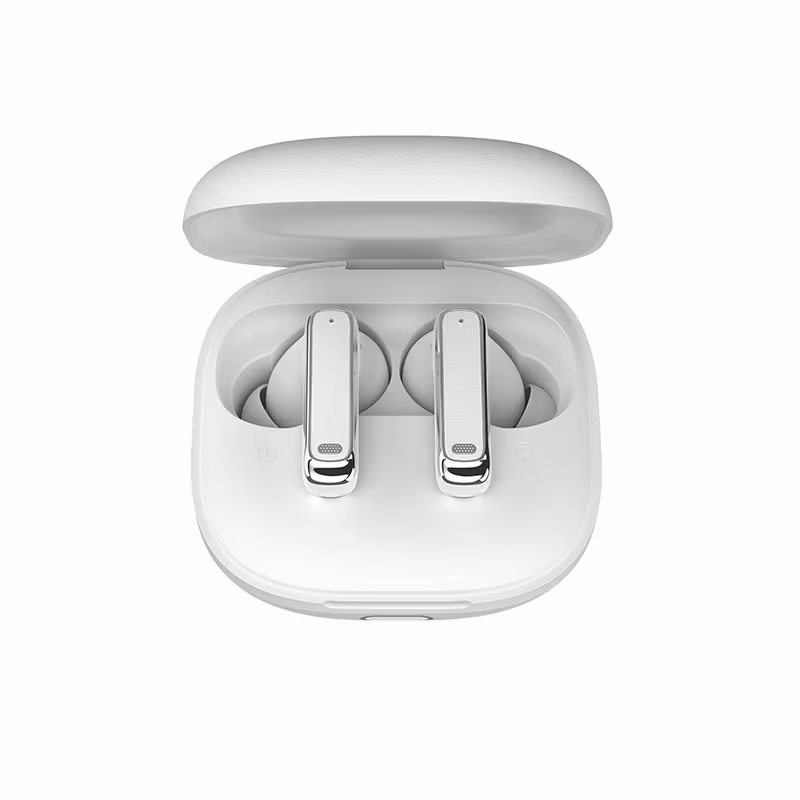 Leather Texture ANC Wireless Earbuds