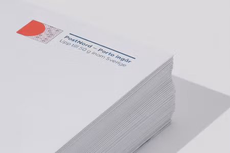 Frankerat kuvert - Redo att skickas - (Enligt PostNords portotabell 2026)