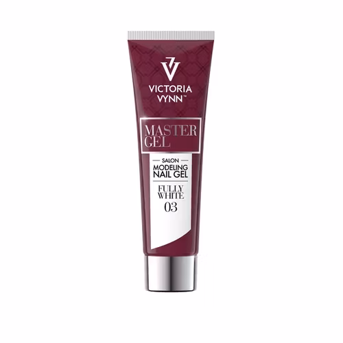 Master Gel Modeling Nail Gel Fully White 03