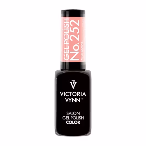 Gel Polish Color No. 252 Mild Coral