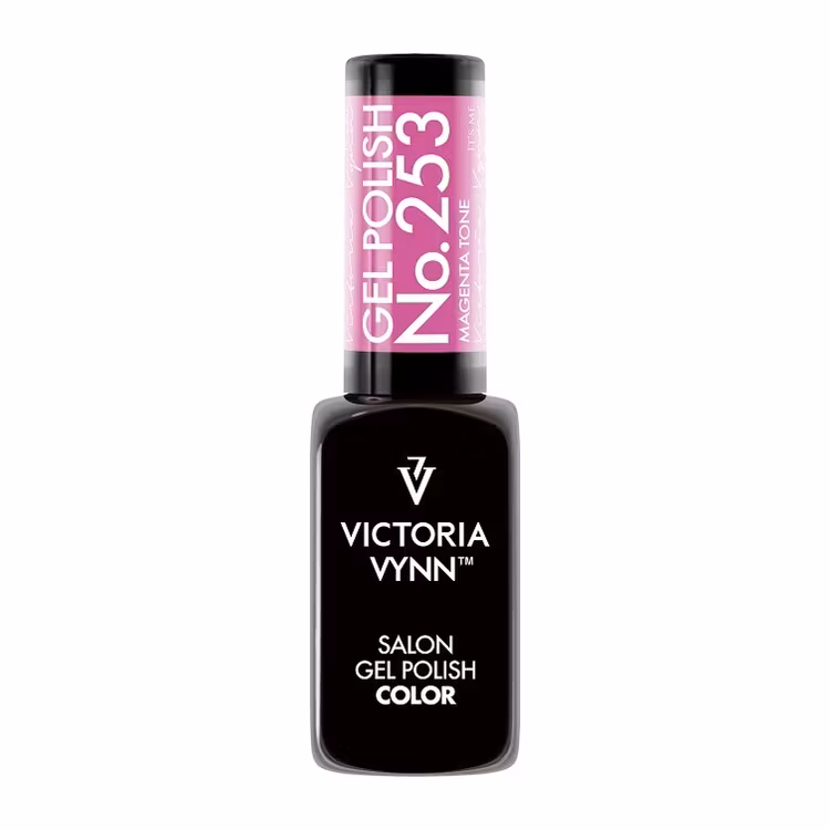 Gel Polish Color No. 253 Magenta Tone
