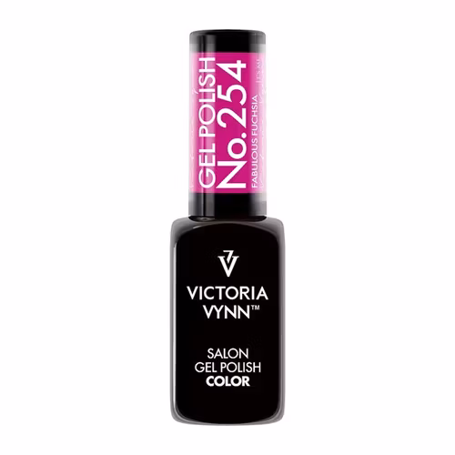 Gel Polish Color No. 254 Fabulous Fuscia