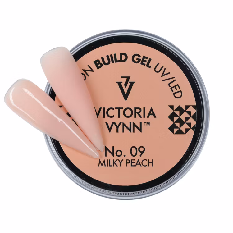 BUILD GEL UV/LED 09 MILKY PEACH 15ml