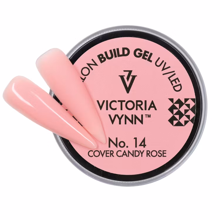 BUILD GEL UV/LED 14 COVER CANDY ROSE 15 ml