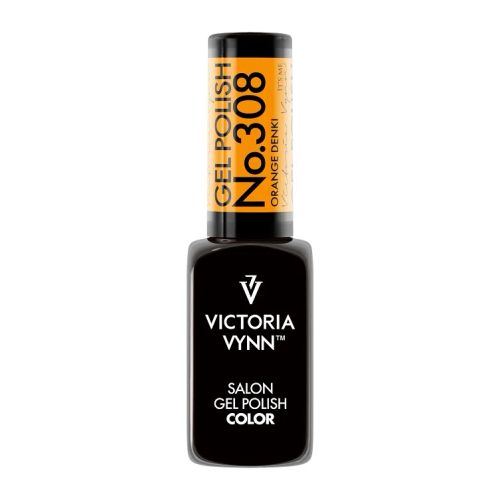 Gel Polish Color No. 308 Orange Denki