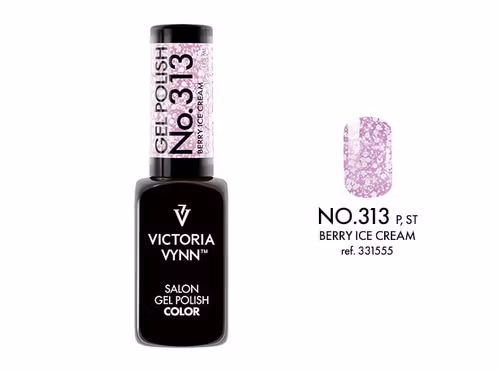 Gel Polish Color No.313 Berry IceCream