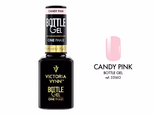 Bottle Gel One Phase - Candy Pink 15 ml